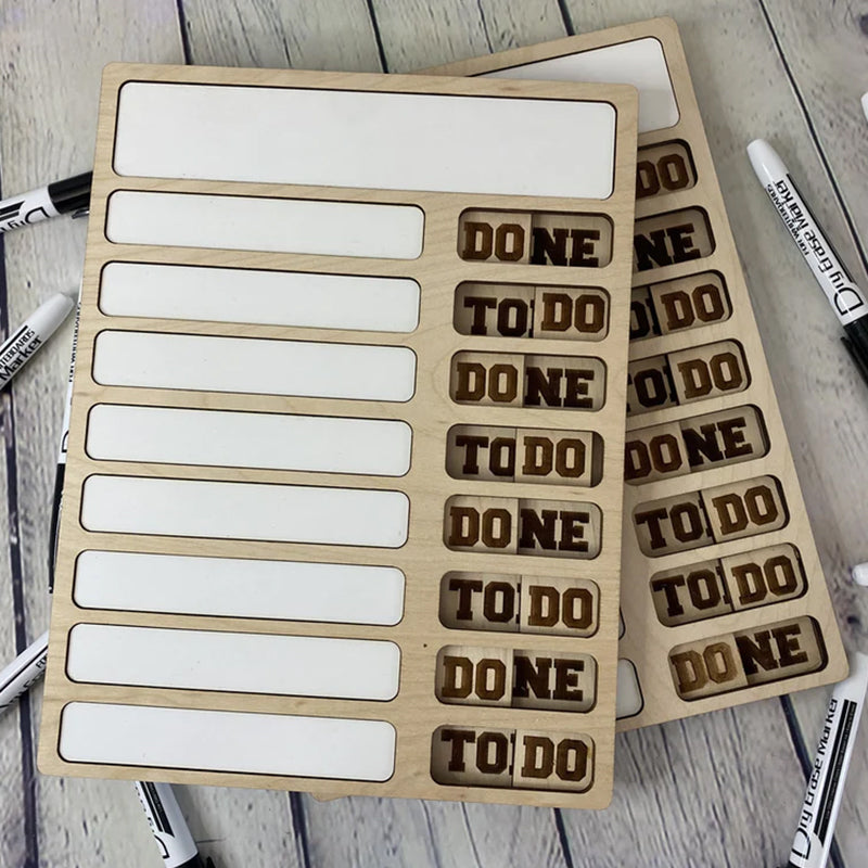 Hjemix | Wood Task Chart