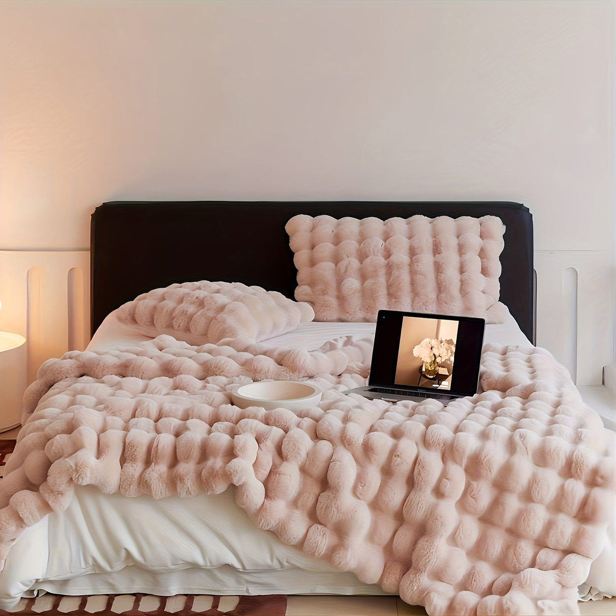 Hjemix | Premium Fleece Teppe med Elegant Design