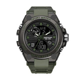 Hjemix | Sporty Dual-Display Mode Multifunctional Waterproof Luminous Men's Wristwatch