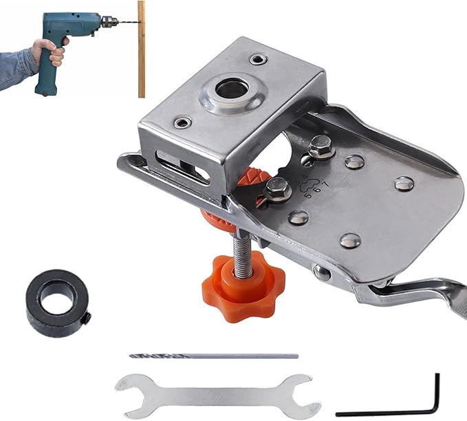 Hjemix | Trearbeid 35mm Hengsel Boring Jig Hull Åpner Kit