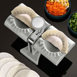 Hjemix | Husholdning Dobbel Hode Automatisk Dumpling Maker Mold