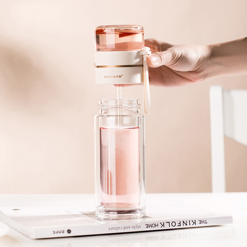 Hjemix teinfuser i krystallklart glass