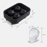 Hjemix | 3D Hodeskalle Isbitform