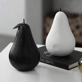 Hjemix | Tekstur Frukt Eple & Pære Skulptur