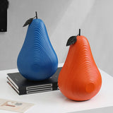 Hjemix | Tekstur Frukt Eple & Pære Skulptur