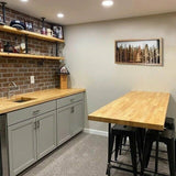 Hjemix | Veggdekor - WoodForrest 3D - Fortryllende Skogslandskap - Rev & Tre Skygge