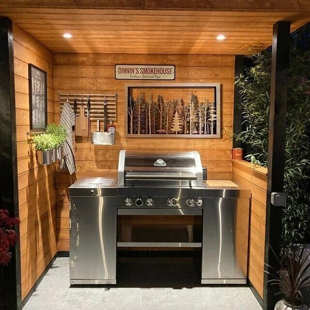 Hjemix | Veggdekor - WoodForrest 3D - Fortryllende Skogslandskap - Rev & Tre Skygge