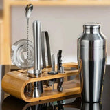 Hjemix | MixArt Metallisk Bar Sett | Elegant Cocktail og Bartender Sett | Perfekte Drikker Laget Enkelt