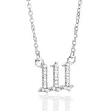 Hjemix | Zirconia Engelsk Høy Halskjede – Seraphina