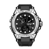 Hjemix | Sporty Dual-Display Mode Multifunctional Waterproof Luminous Men's Wristwatch