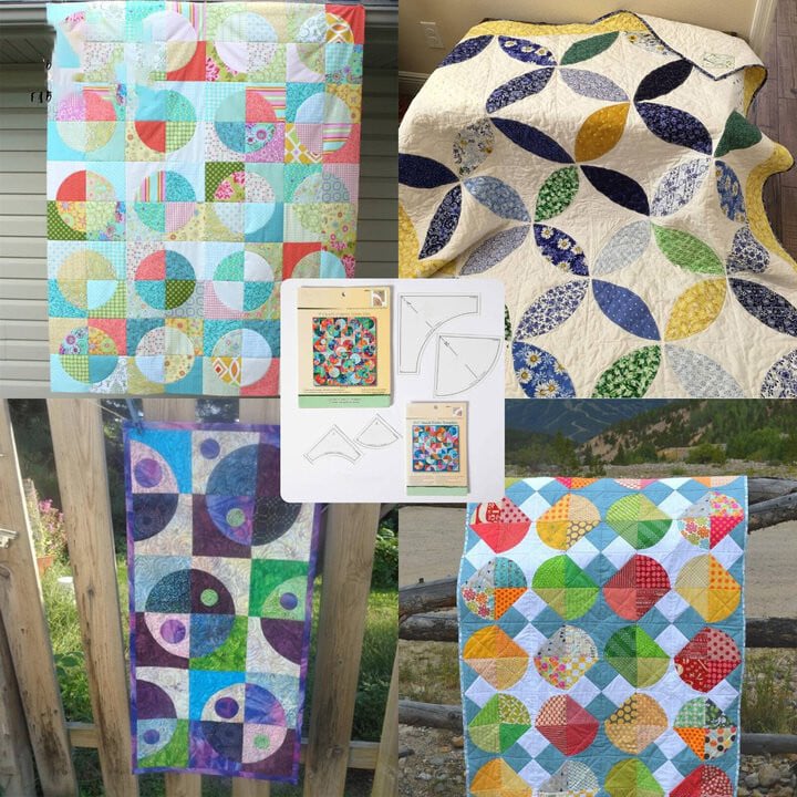 Hjemix | Quick Curve Quilt Malsett