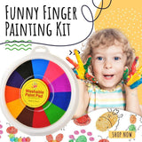 Hjemix | Morsomt finger maling spill