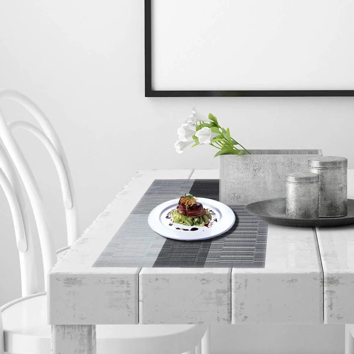 Hjemix | SturdyWoven - Høykvalitets Vaskbare Bordmatter