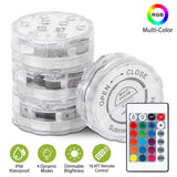 Hjemix | 4-Delt: Vanntette RGB LED Lyskastere