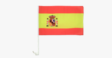 Hjemix | Spansk flagg bilvindu stang dekorasjon – Vær helt spansk med ditt patriotiske selv!