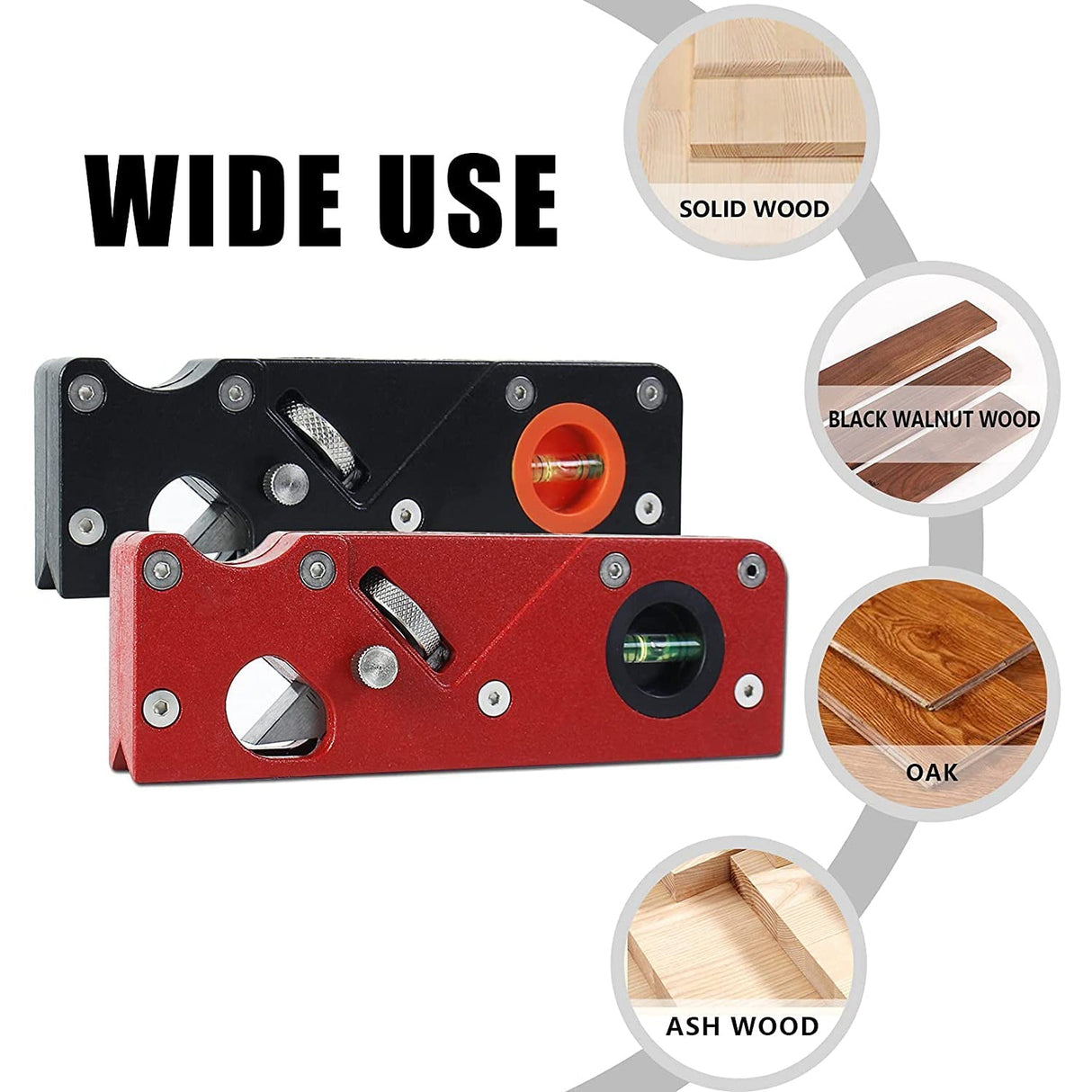 Hjemix | Fasede Plane - Snekring Kant Hjørne Flattening Verktøy