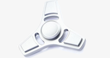 Hjemix | Metallisk Finger Fidget Tri Spinner