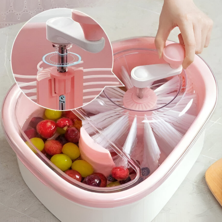 Hjemix | PureScrub – All-in-One Frukt- og Grønnsaksrens for kjemikaliefri og sikker matlaging