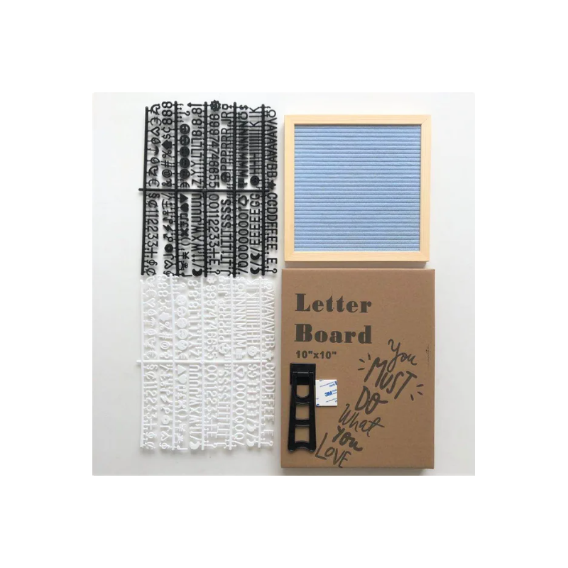 Hjemix | Filt Bokstavsmeldingsbrett