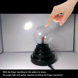 Hjemix | Magic Elektrostatisk Ion Ball Lys Flash Ball Natt Lys Ambient Lampe