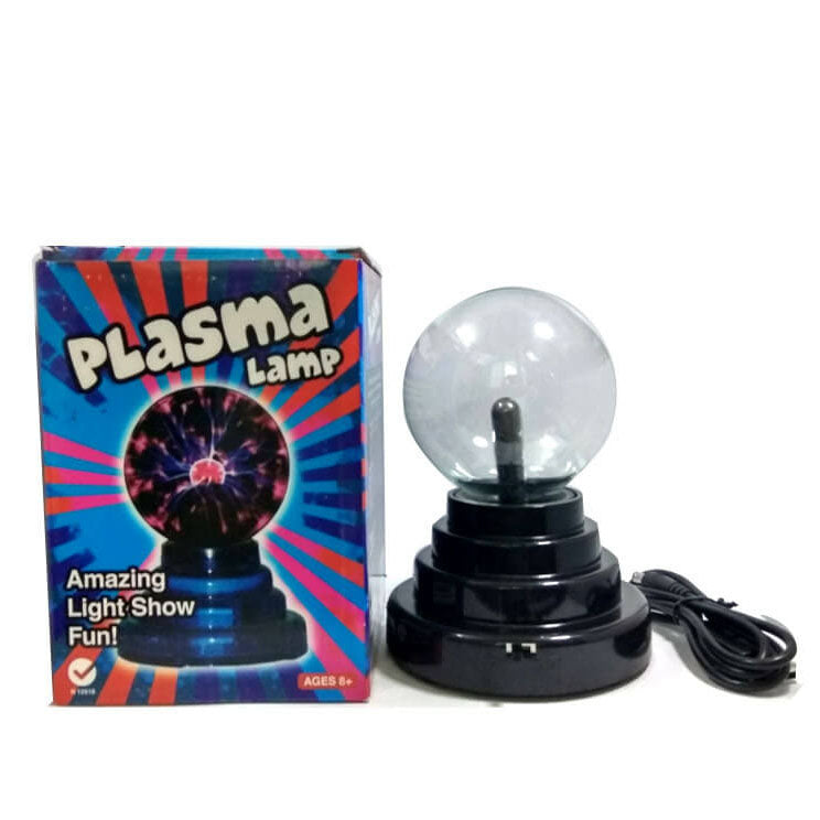 Hjemix | Magic Elektrostatisk Ion Ball Lys Flash Ball Natt Lys Ambient Lampe