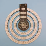 Hjemix | Tre Rotasjons Sirkulær Perpetuell Kalender