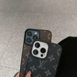 Hjemix | LUXE LV STORT LOGO IPHONE DEKNING