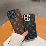 Hjemix | LUXE LV STORT LOGO IPHONE DEKNING