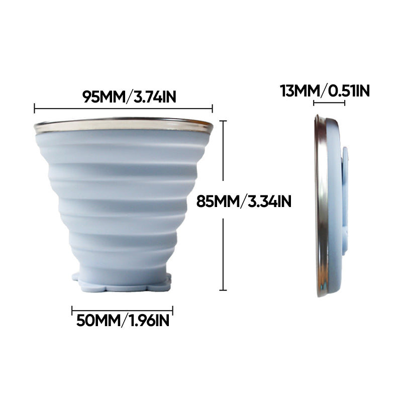 Hjemix | Bærbare silikonkopper for reise