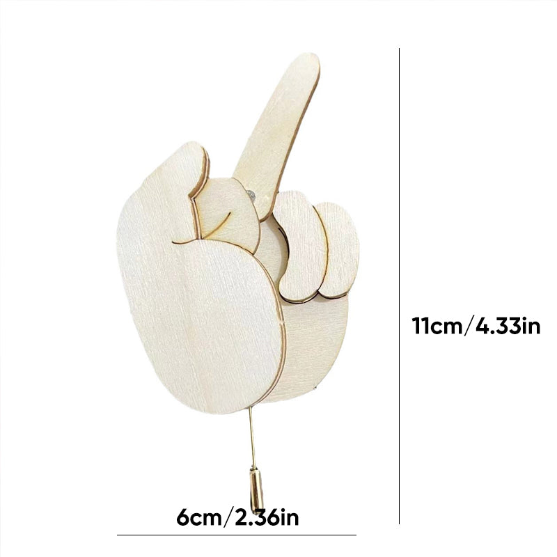 Hjemix | Morsom Tre Finger Pin