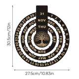 Hjemix | Tre Rotasjons Sirkulær Perpetuell Kalender