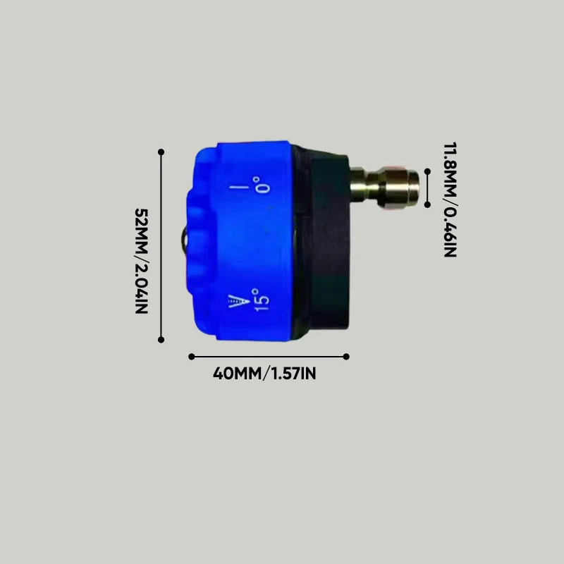 Hjemix | Rustfritt stål multifunksjonell høytrykkrenser sprøytedyse