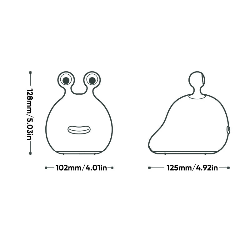 Hjemix | Slug Nattbordlampe