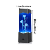 Hjemix | Flerfarget Maneter Lava Lampe