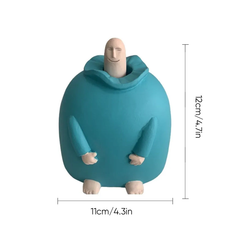 Hjemix | Liten Blå Midtfinger Ornament