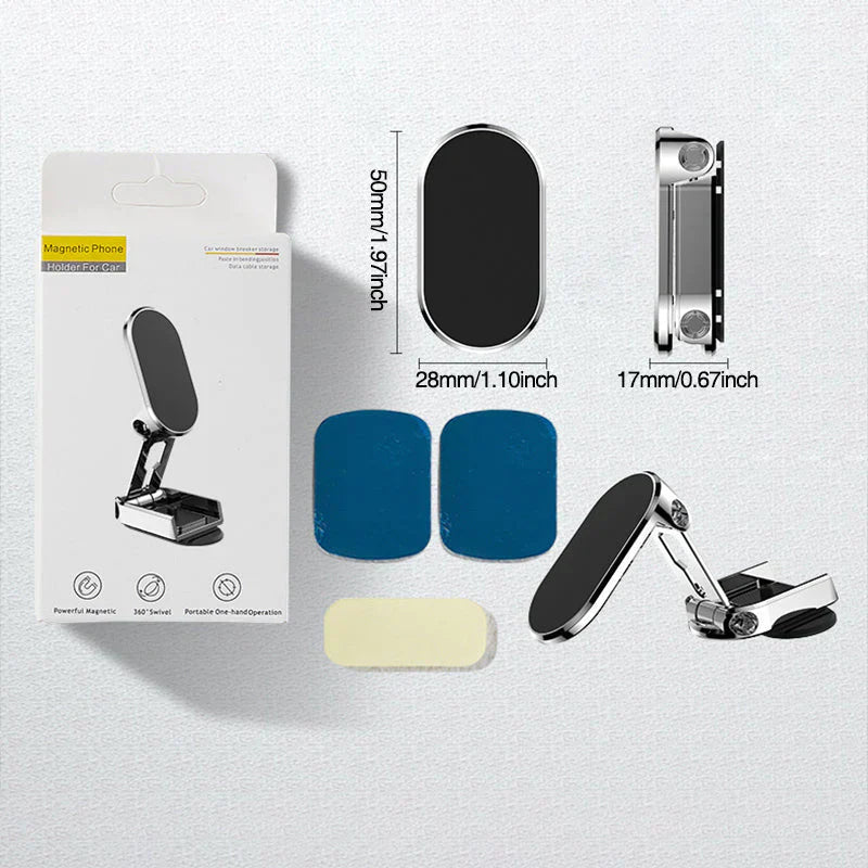 Hjemix | Metall Sammenleggbar Vogn Telefonholder