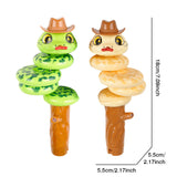Hjemix | Twisted Balance Swinging Snake Whistle Toy