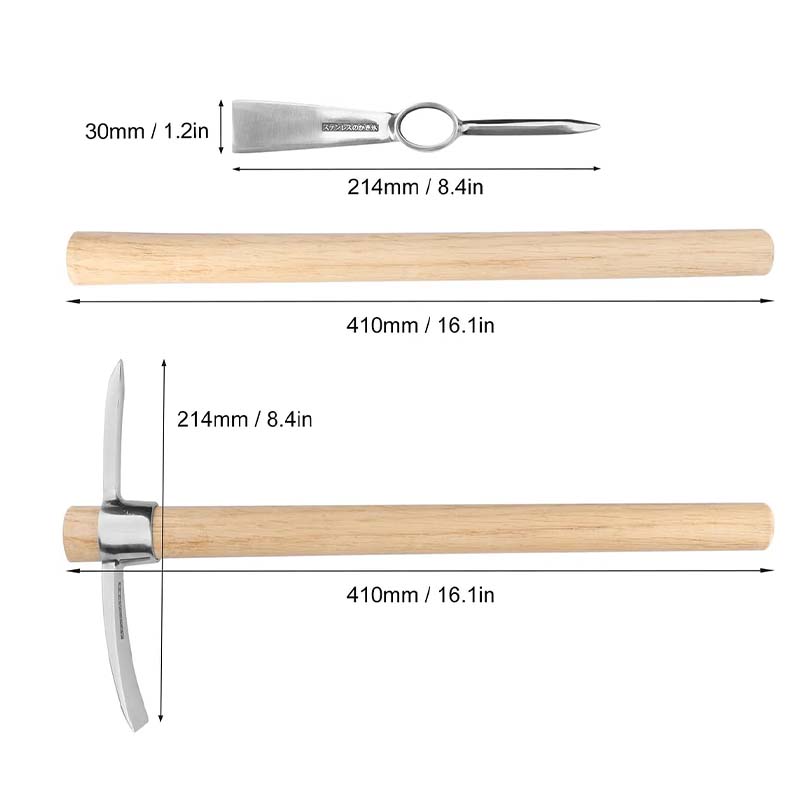 Hjemix | Rustfritt stål dobbelthodet pikkevink