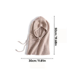 Hjemix | Strikket skjerf ørebeskyttelse varm lue