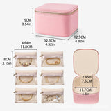 Hjemix | Lær smykkeboks for reise