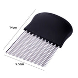 Hjemix | Spike Bølgete Potetkniv