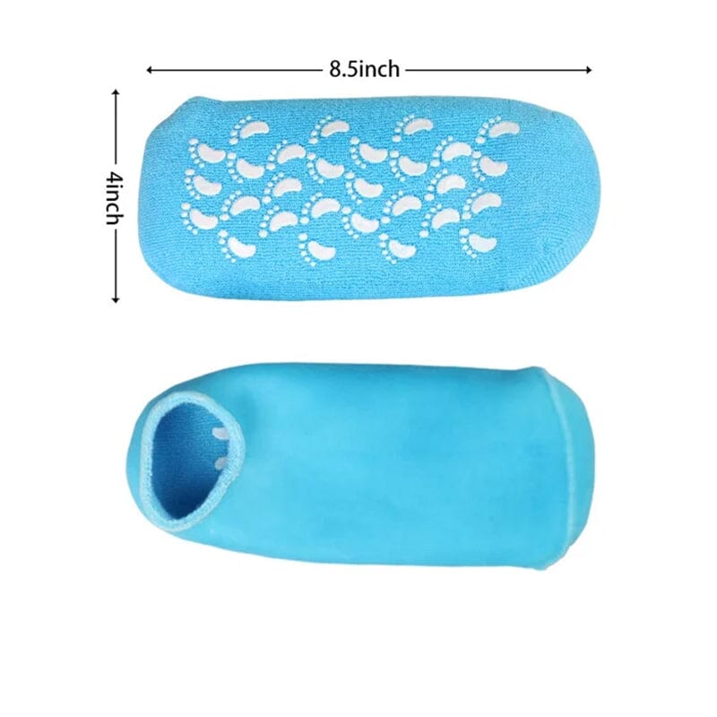 Hjemix | Fuktighetsgivende sokker med gellag