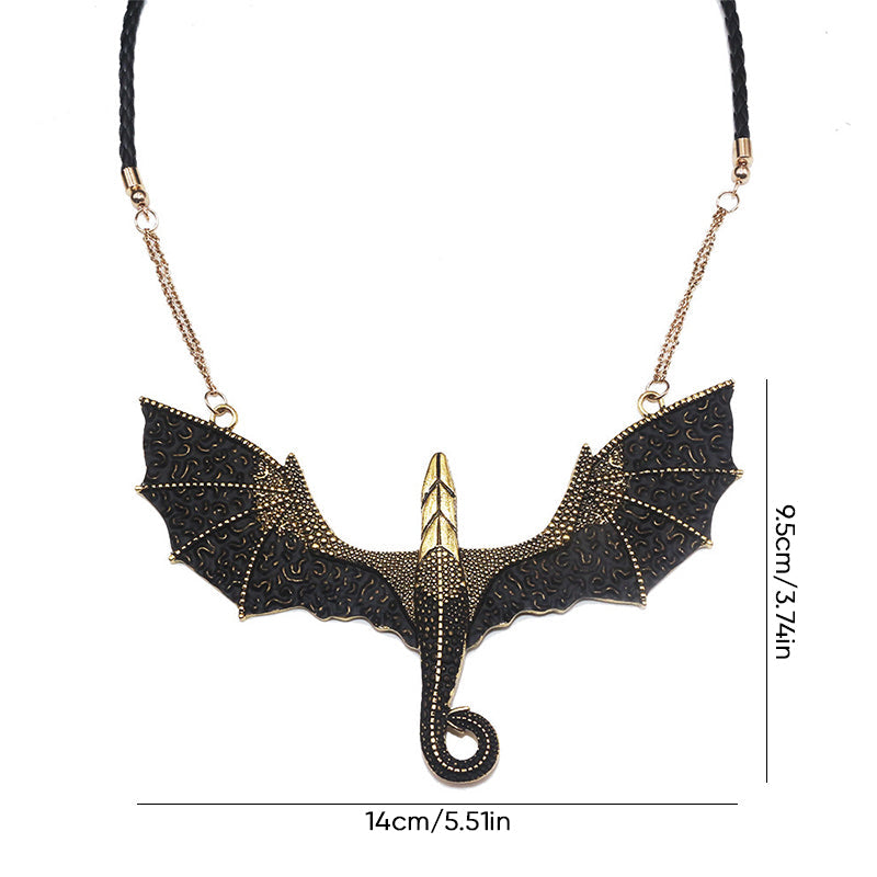 Hjemix | Flying Dragons Necklace