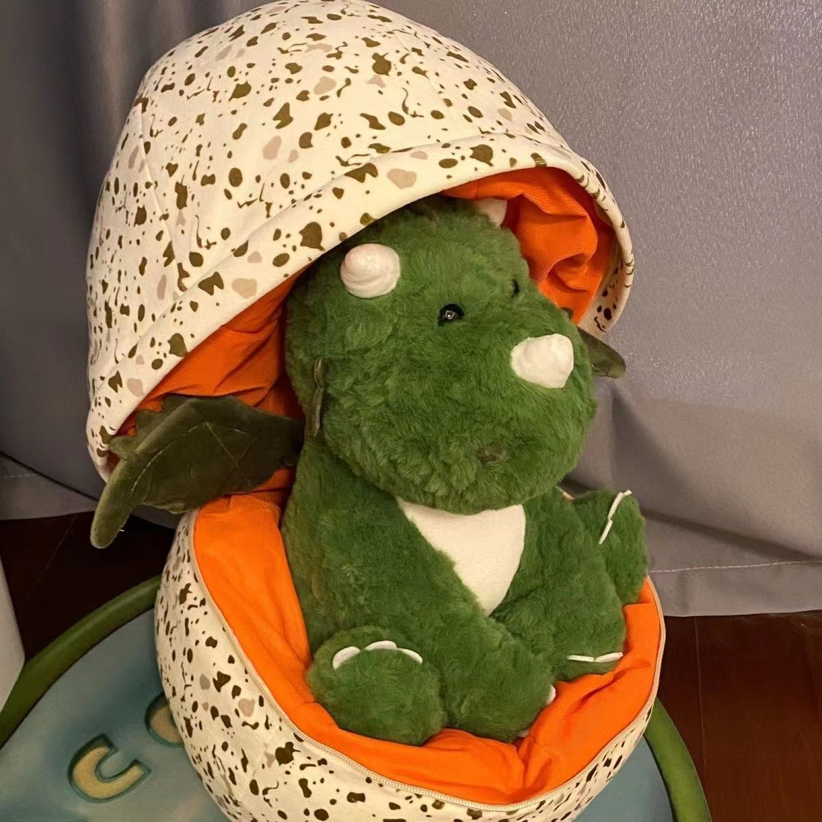 Hjemix | Plush Dinosaur + Eggeskall - Liten