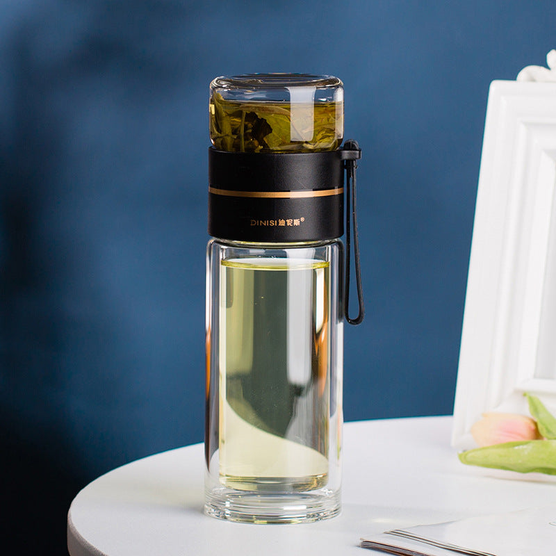 Hjemix teinfuser i krystallklart glass
