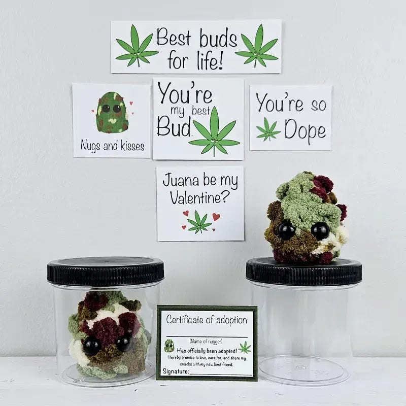 Hjemix | Adopter en Weed Nugget Plüsj leketøy