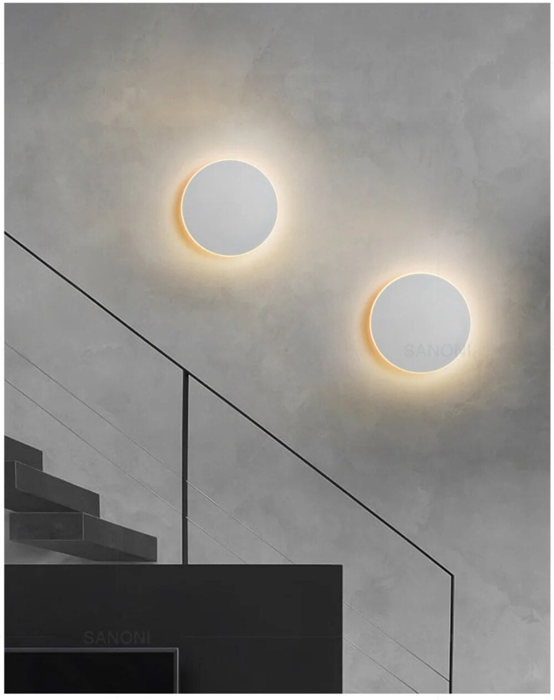 Hjemix | Sleeksphere - Rund LED Vegglampe