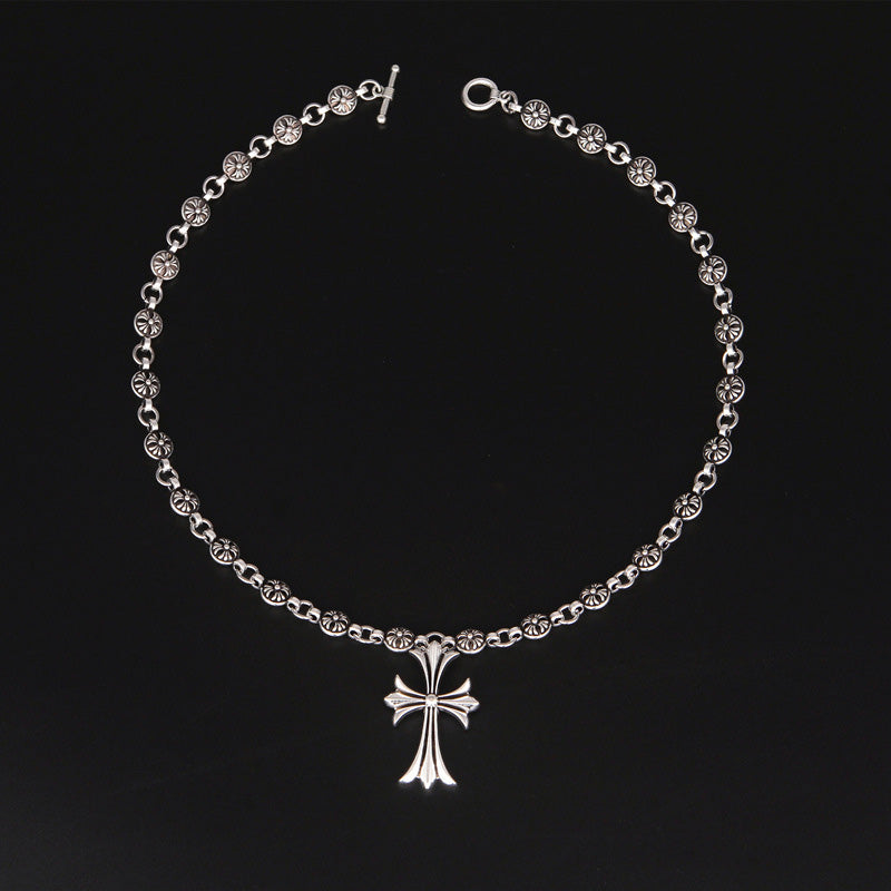 Hjemix | Gothic Cross Pendant Necklace