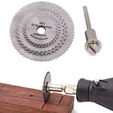 Hjemix | Sett med 6 stk metall HSS sirkelsagblad