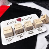 Hjemix | Morsomme Date Night Terninger Nattutgave - Årsdagsgave